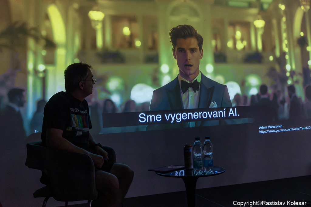 Veľkému záujmu divákov sa tešila beseda o využití umelej inteligencie v dokumentárnom filme.