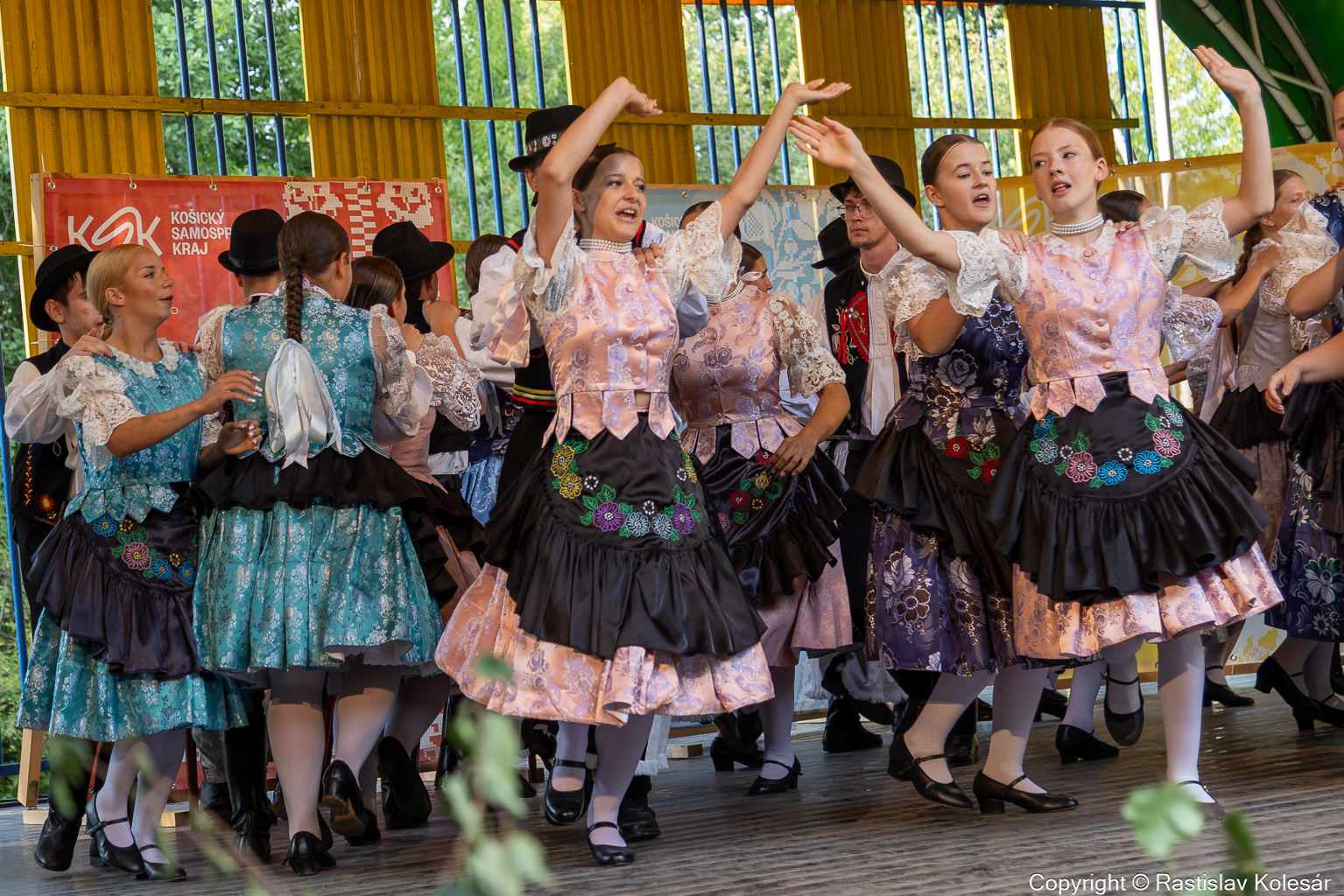 V Skároši sa predstavila aj detská folklórna skupina Hanička II.