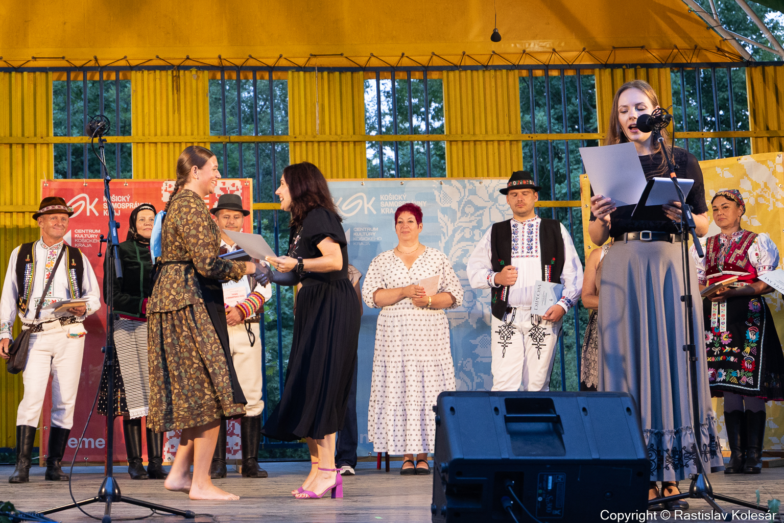 Na Abovských folklórnych slávnostiach boli vyhlásené aj výsledky krajského kola súťaže Vidiečanova Habovka, ktoré sa uskutočnilo v susednej obci Ždaňa.